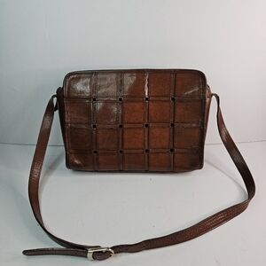 Vintage LJS Collection brown Shoulder Bag